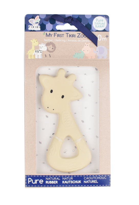 **COMING SOON** Rubber Giraffe Flat Teether
