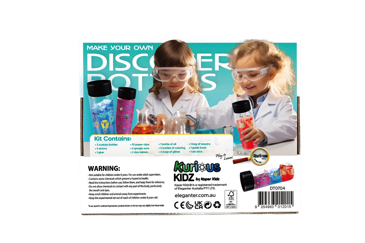 Make Your Own Discovery Bottle