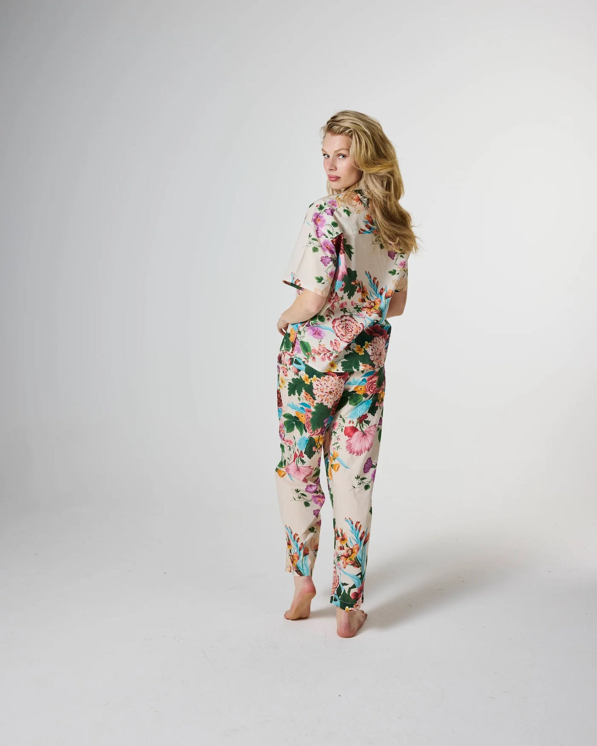 **COMING SOON** Adult Cotton Short Sleeve Shirt and Pant Pyjama | Belle Floral