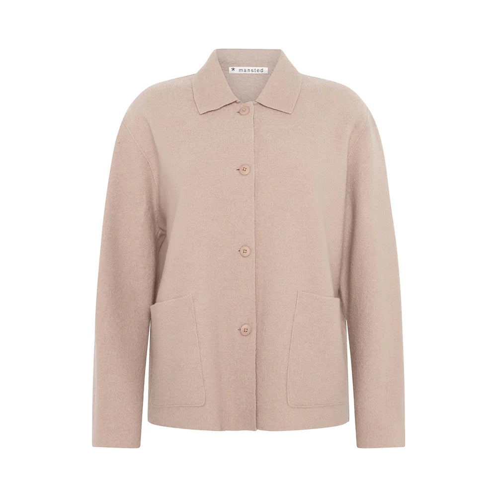Bobo Wool Jacket | Dusty Rose