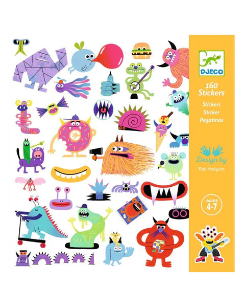 Set 160 Stickers | Various Designs