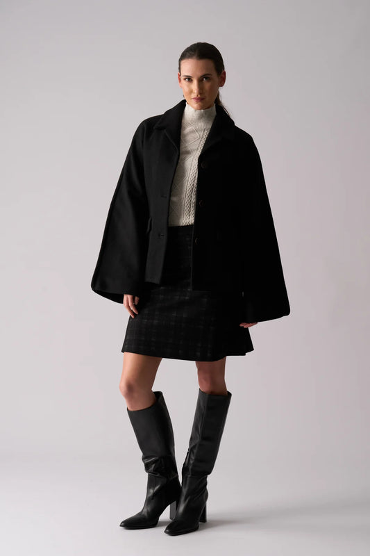 Break Through Coat | Black