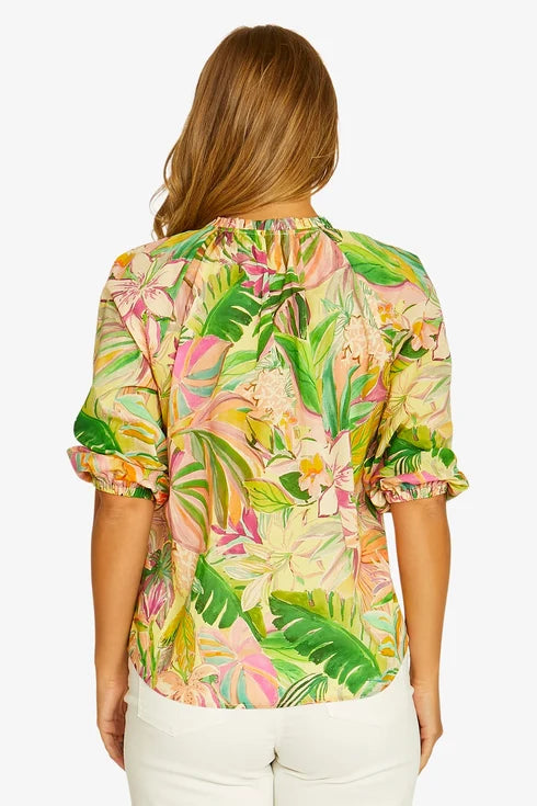 Vibrant Jungle Top | Multi