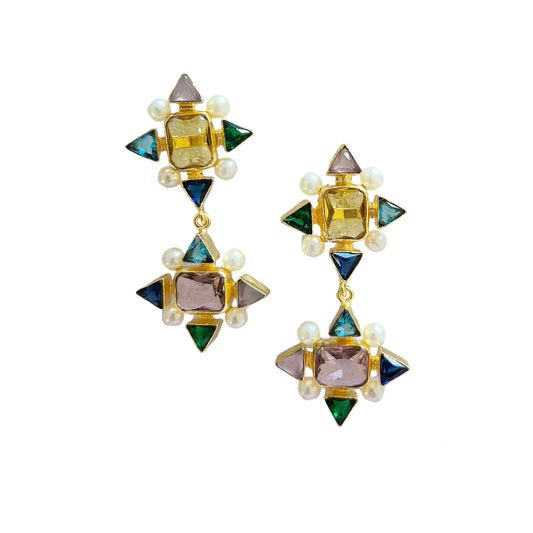Statement Gem Earring