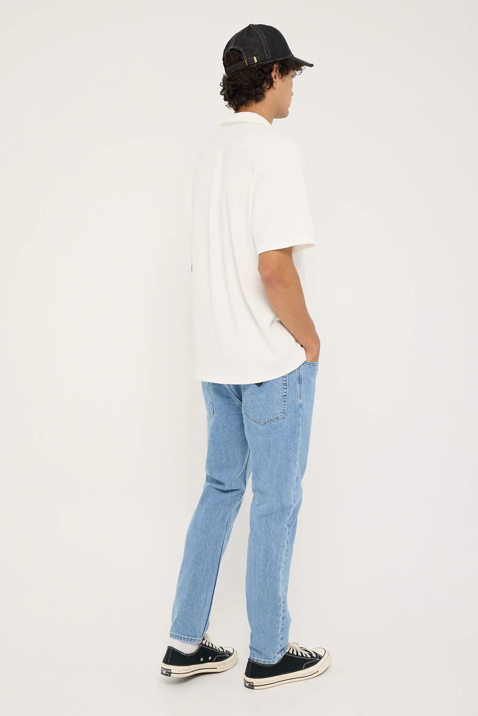 A2 Slim Simon Jean | Bleached Vintage Indigo