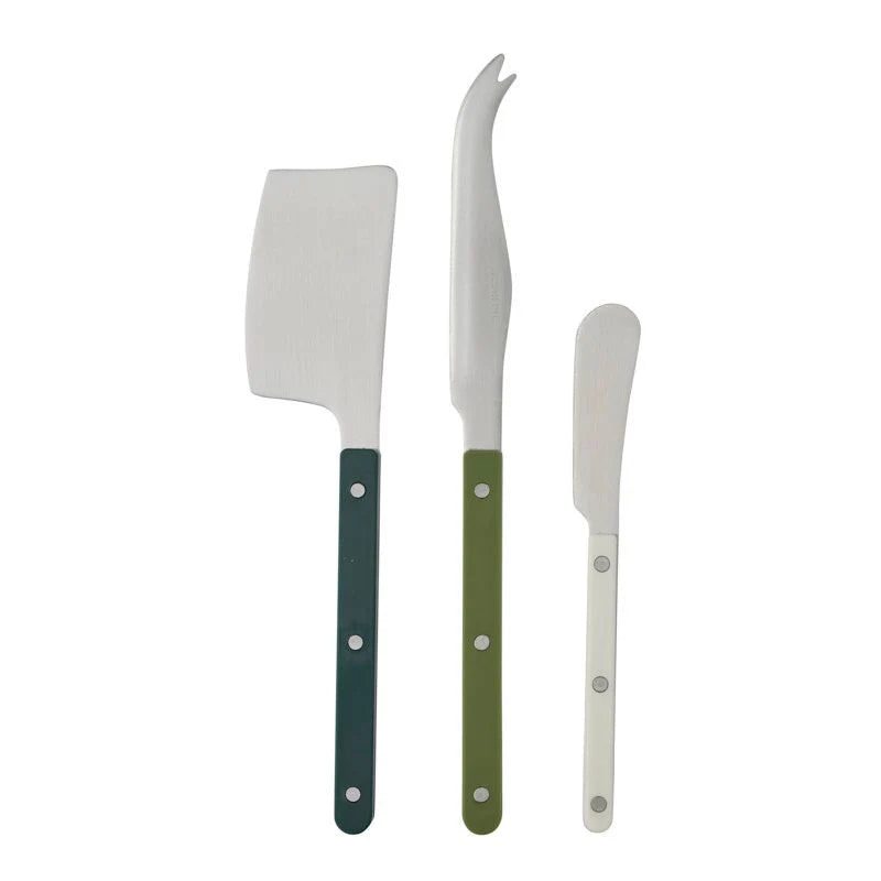 **COMING SOON** Remy Cheese Knife Set/3 | Green