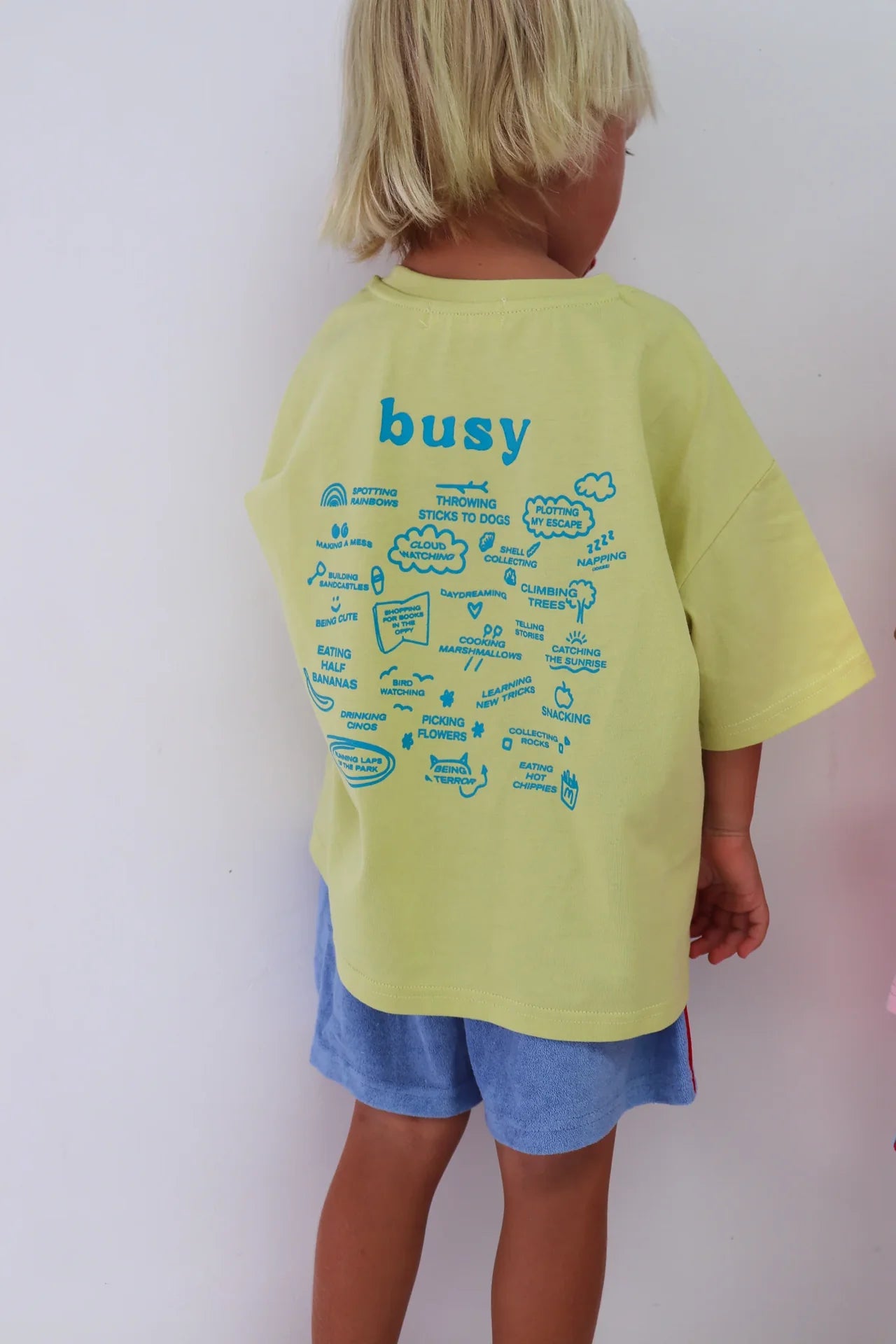 Busy Tee | Lime