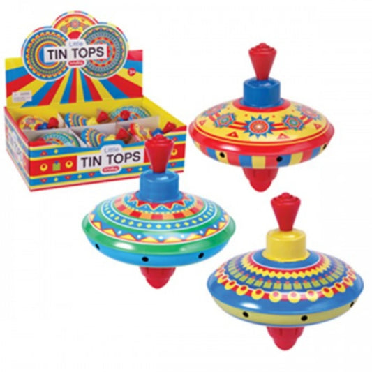 Spinning Tin Top | Assorted