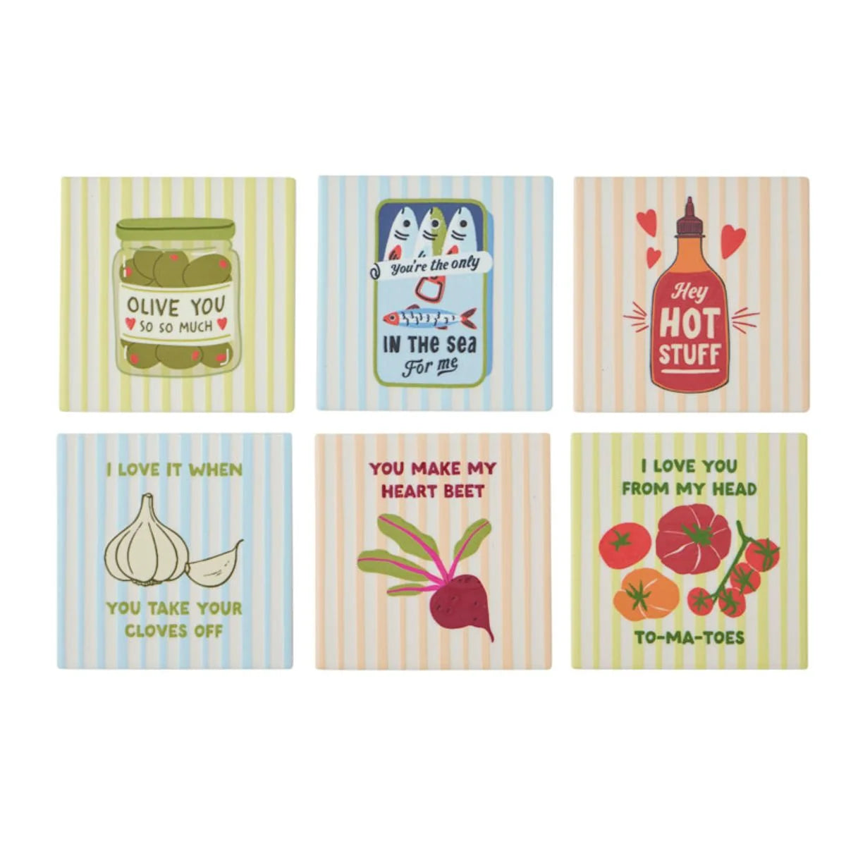 **COMING SOON** Foodie Ceramic Coasters