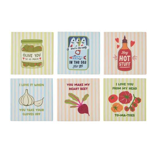 **COMING SOON** Foodie Ceramic Coasters