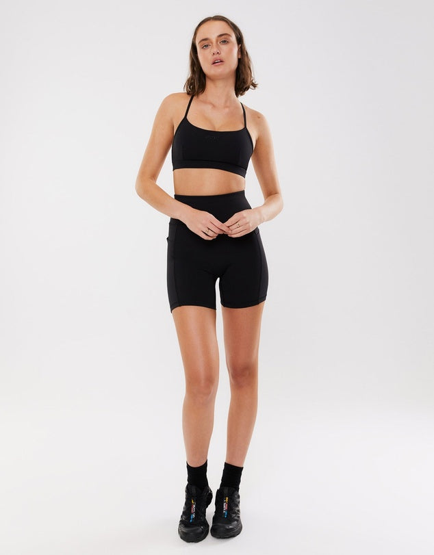 Upstate Sport Flex 5inch Pocket Bike Short | Black