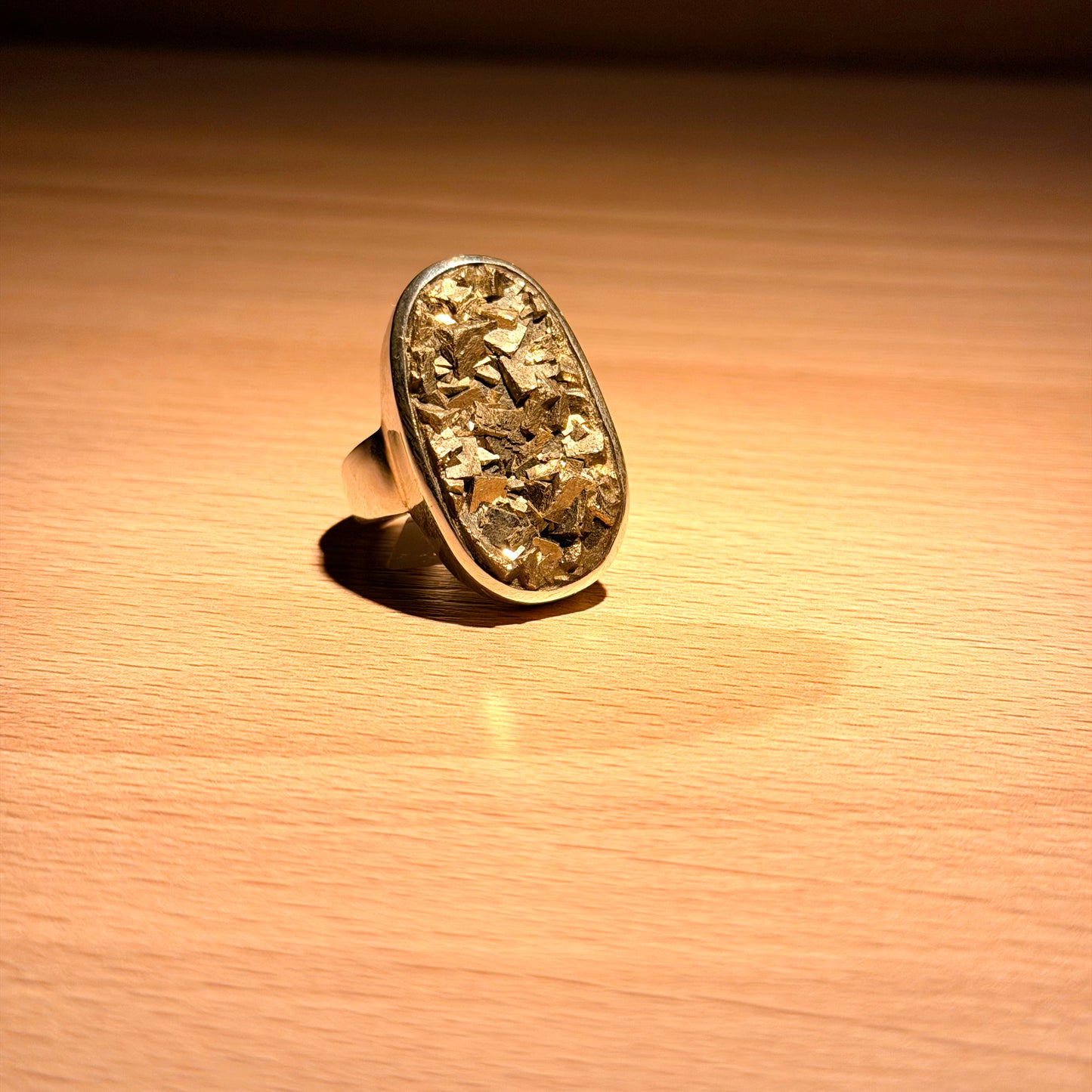 Pyrite Ring | Size 9