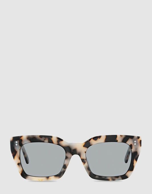 Antagonist Sunglasses | White Tort