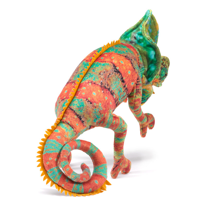 Small Chameleon Hand Puppet