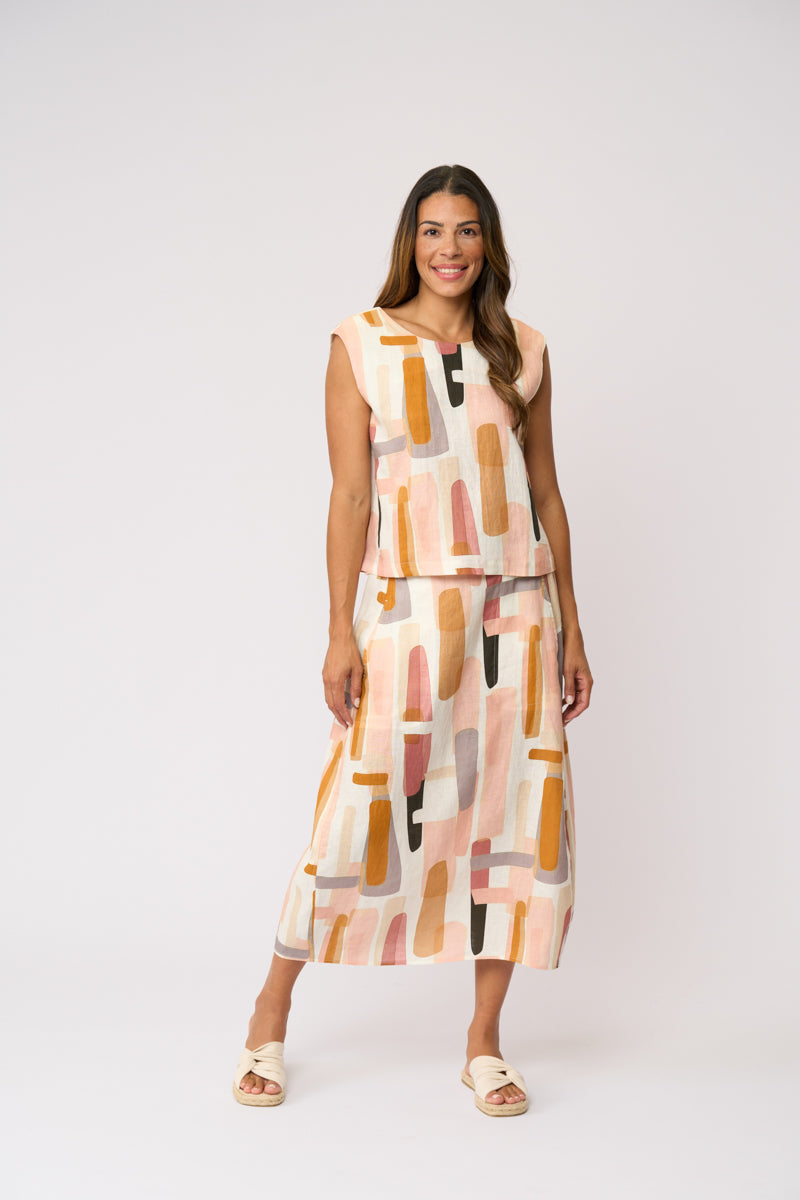 Speaks Volumes Skirt | Block Art