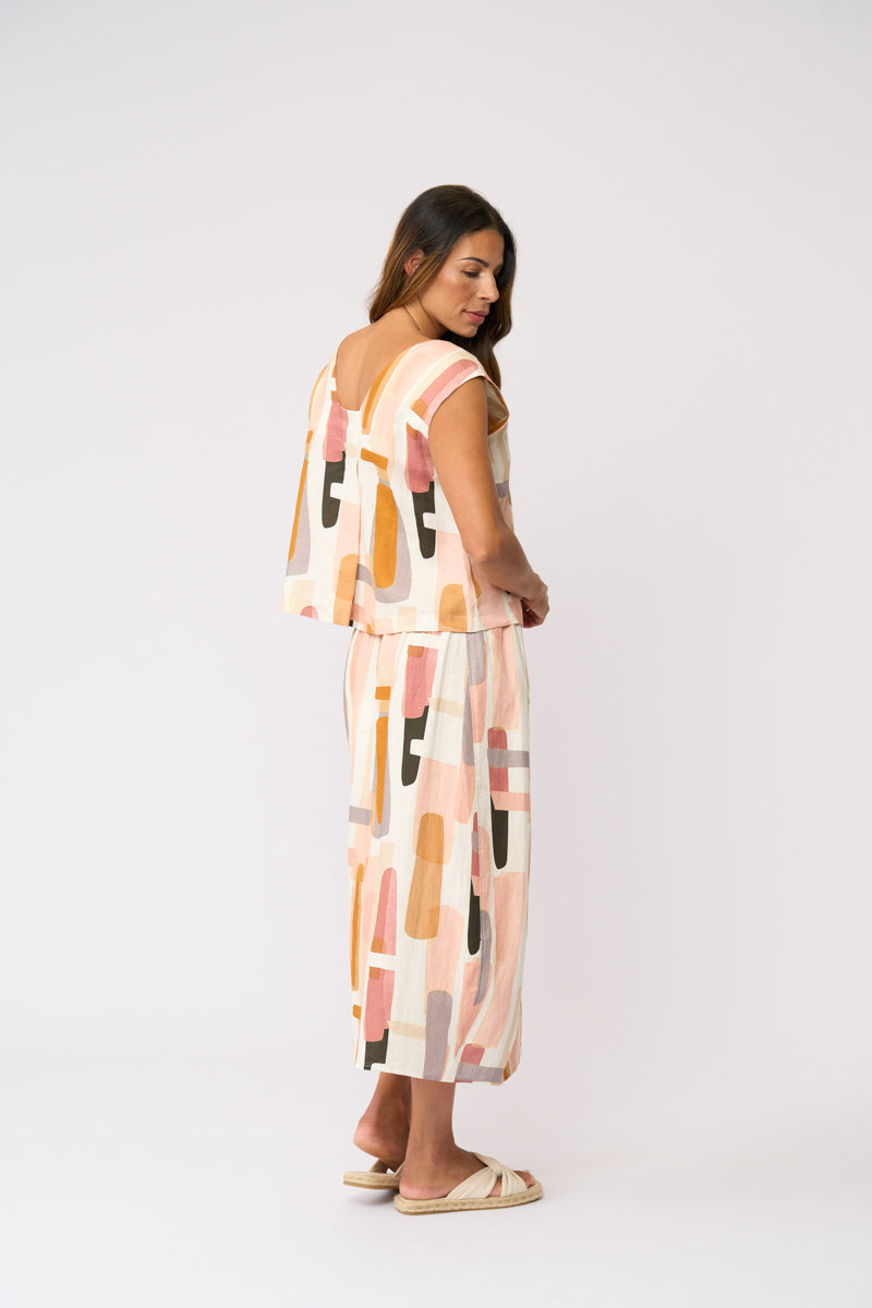 Speaks Volumes Skirt | Block Art