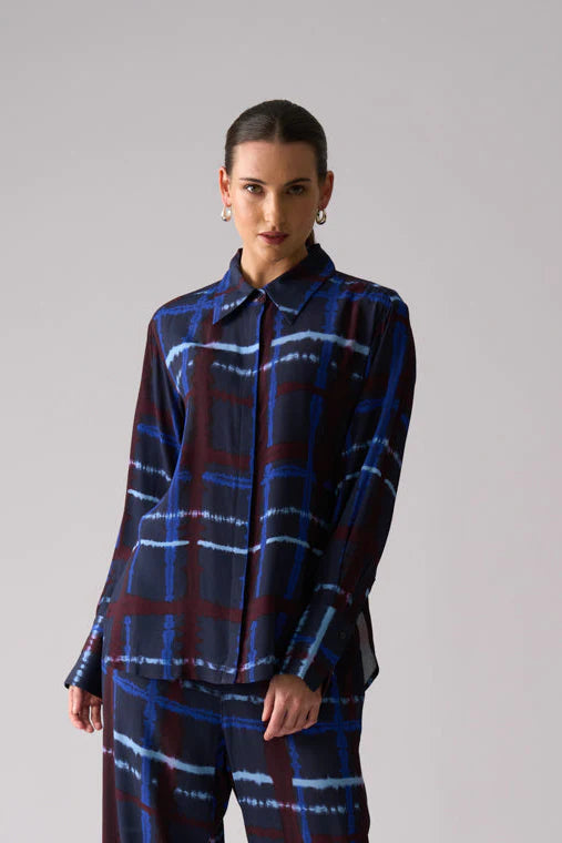 Tux Deluxe Shirt | Crossed Lines