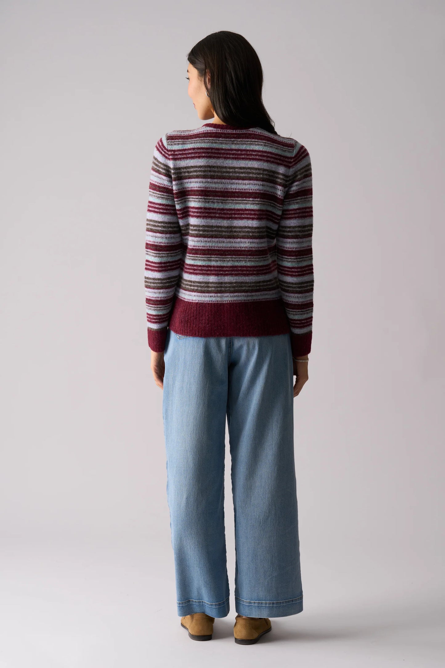 Isle Be Back Cardi | Multi Stripe
