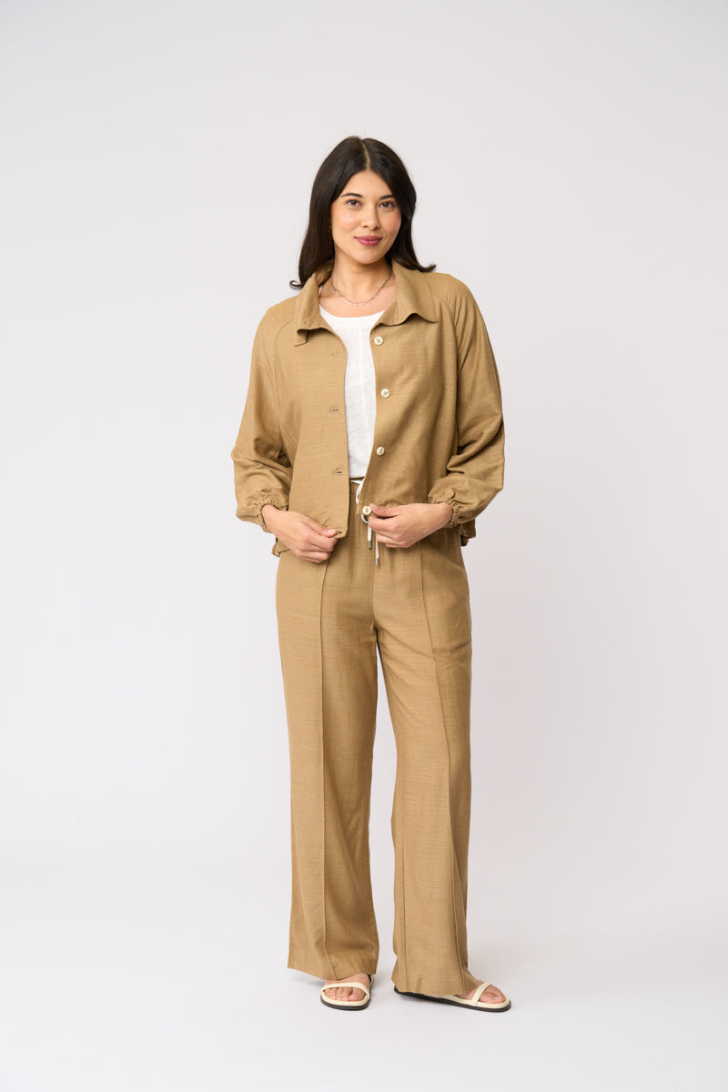 Layover Luxe Pant | Biscotti