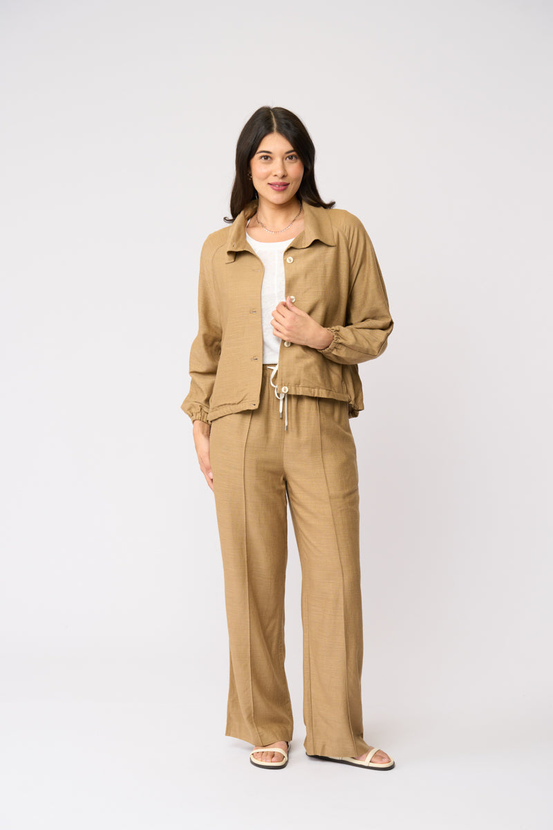 Layover Luxe Pant | Biscotti
