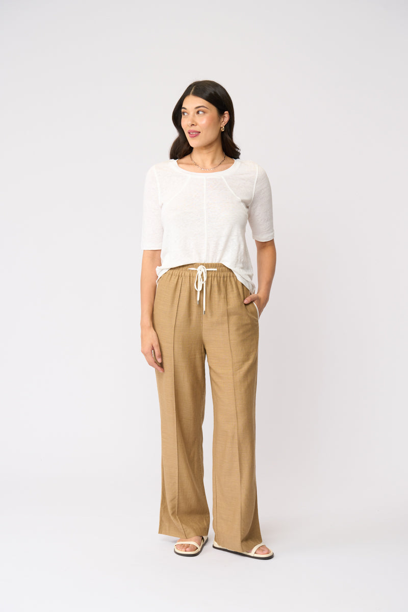Layover Luxe Pant | Biscotti
