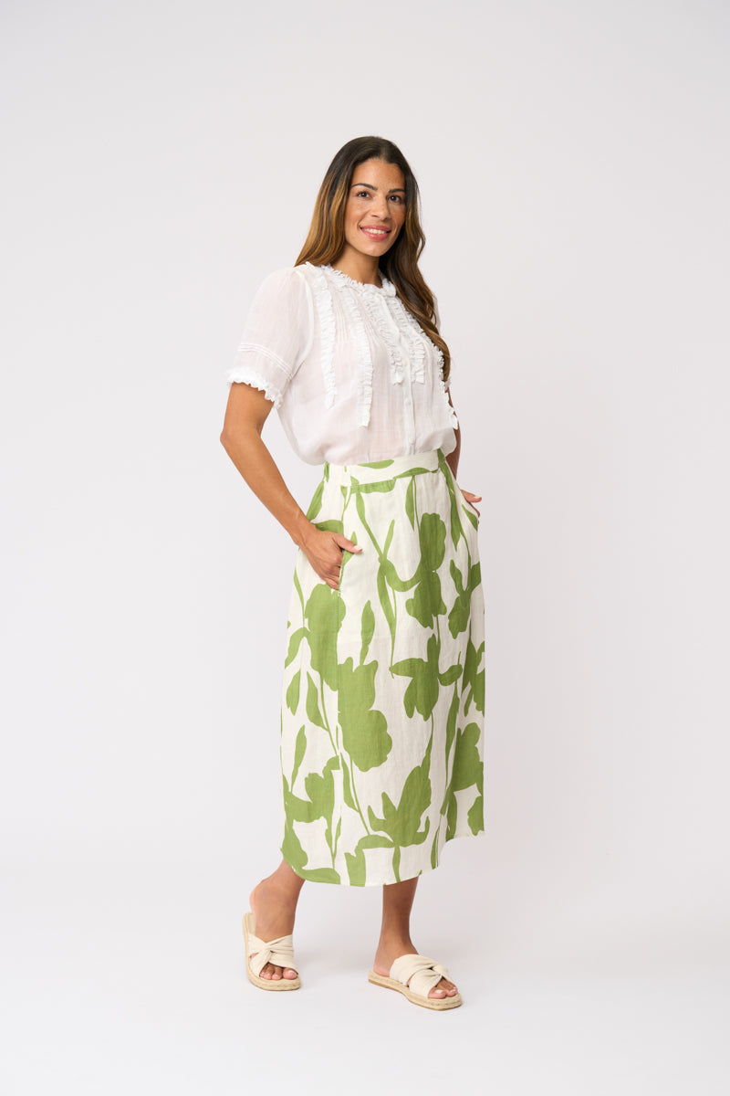 Speaks Volumes Skirt | Zinnia