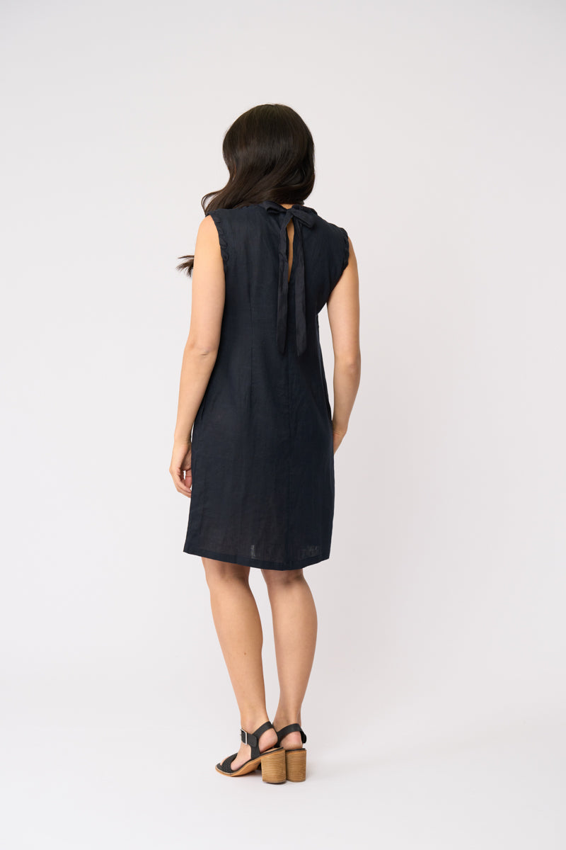 Braidy Bunch Dress | True Navy