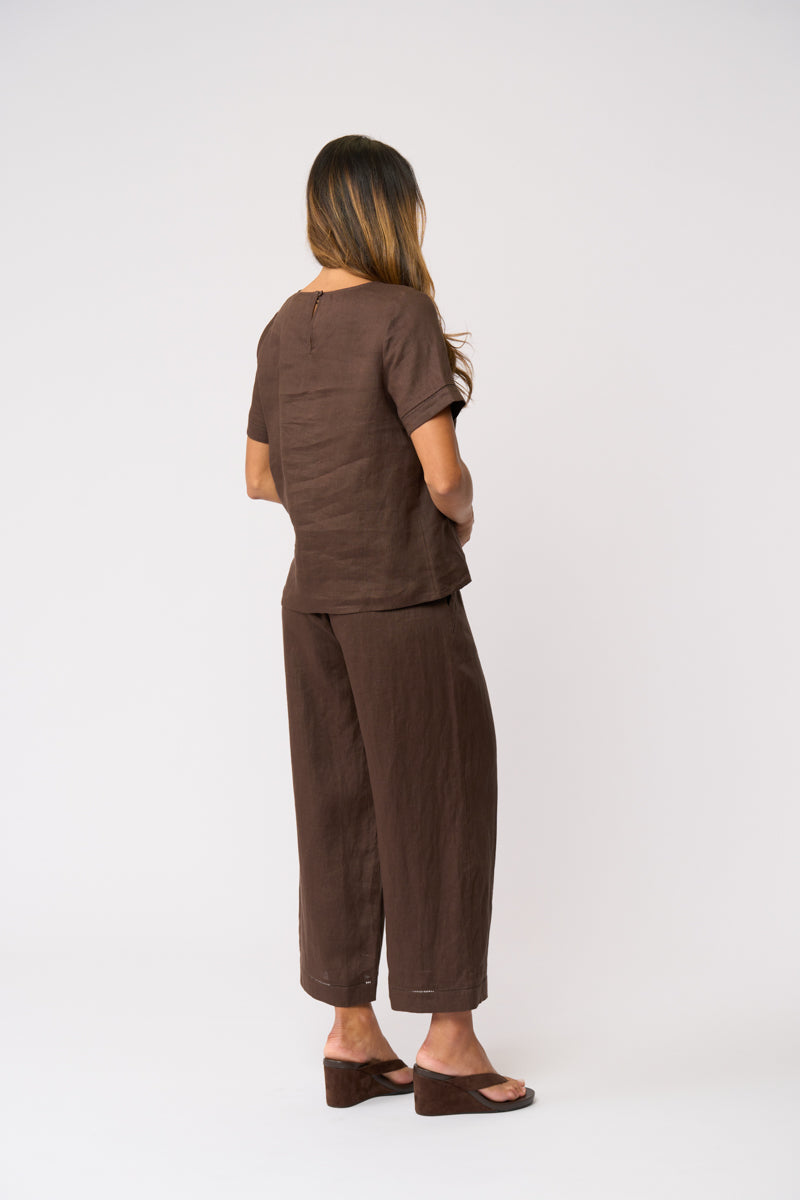 Top Rank Pant | Cocoa