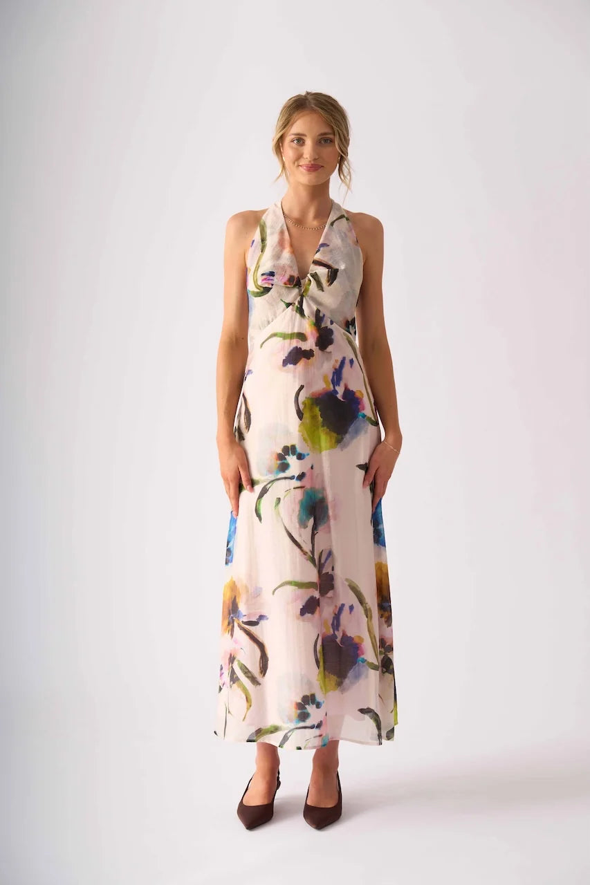 Halter Ego Maxi Dress | Expression