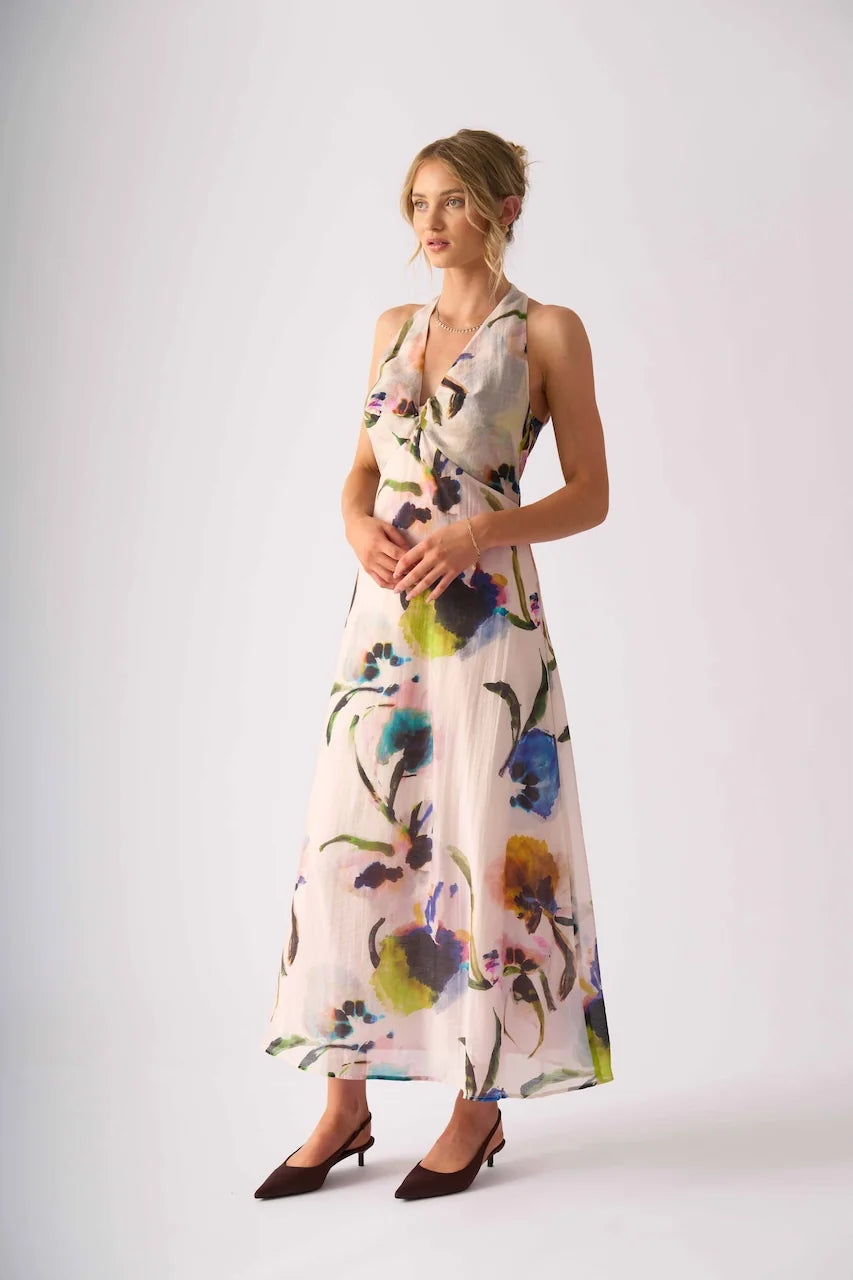Halter Ego Maxi Dress | Expression
