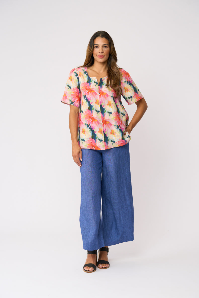 Enchanting Top | Flower Burst