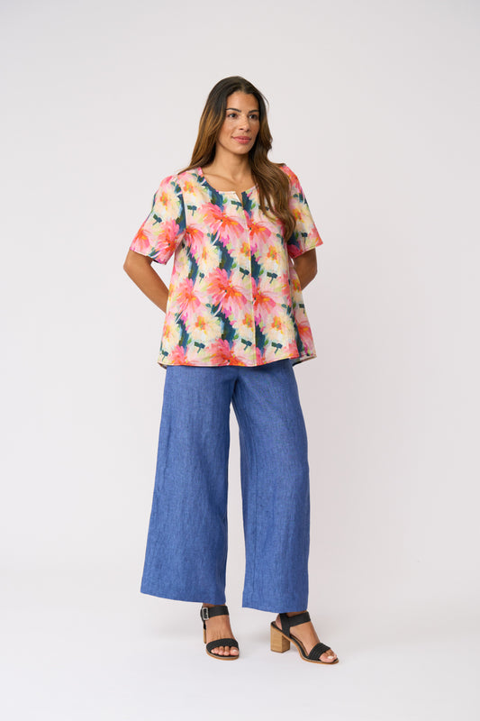 Enchanting Top | Flower Burst
