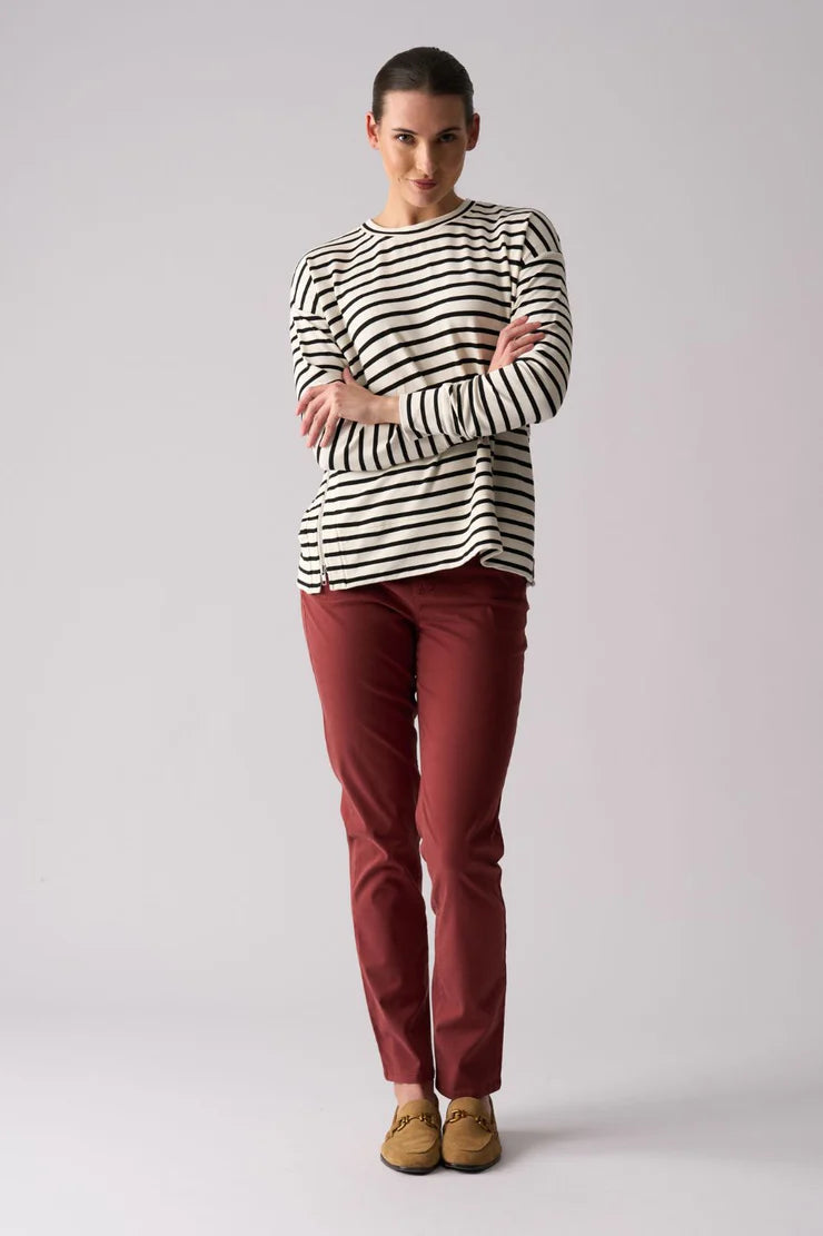 Smooth Talker Sweater | Stripe