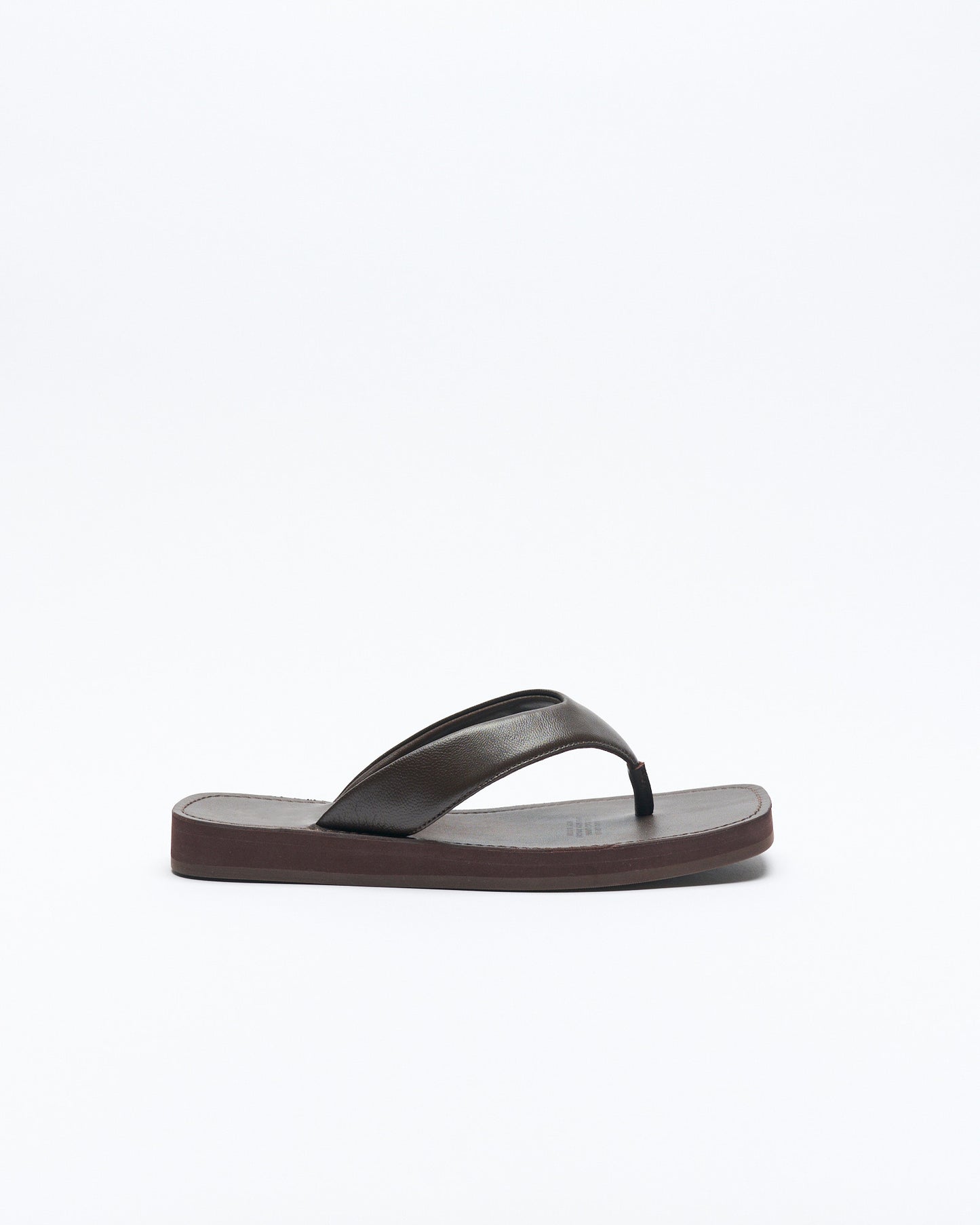 Filip Leather Slide | Chocolate