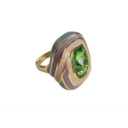 Enamel Ring | Blue/Purple