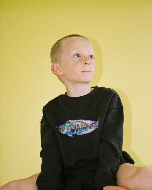 Parrot Fish Jumper | Ash