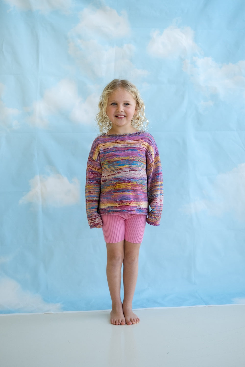 Knitted Pull Over | Rainbow