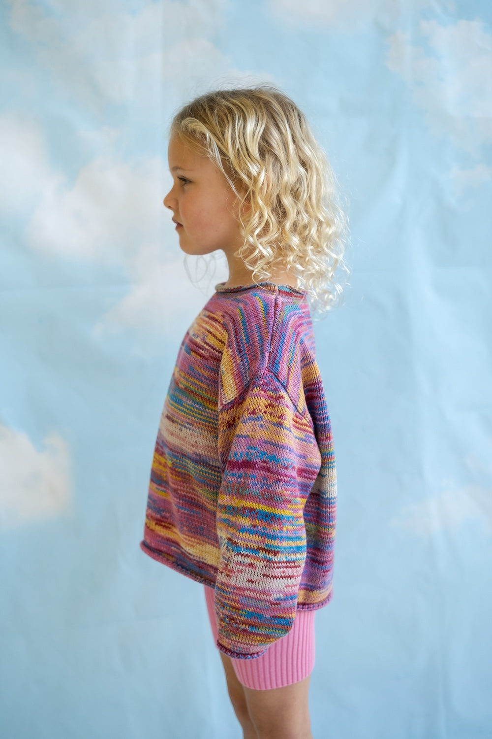 Knitted Pull Over | Rainbow