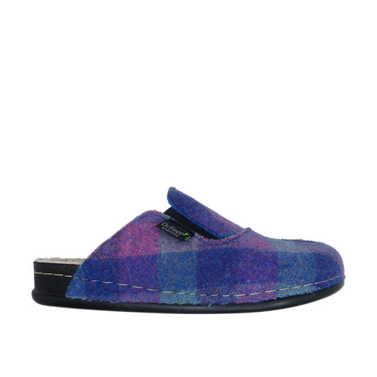 Harriet Slipper | Purple Tartan
