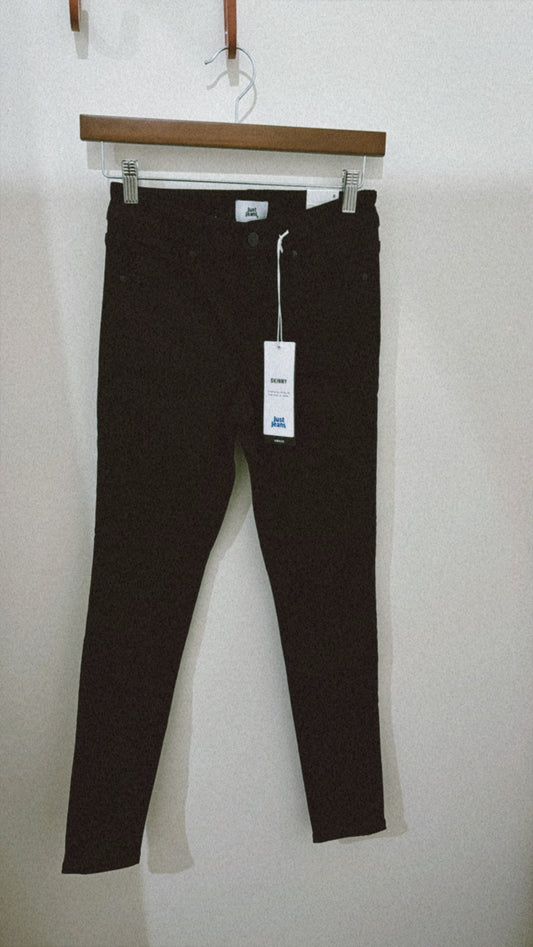 Just Jeans Black Skinny Jean | Size 6