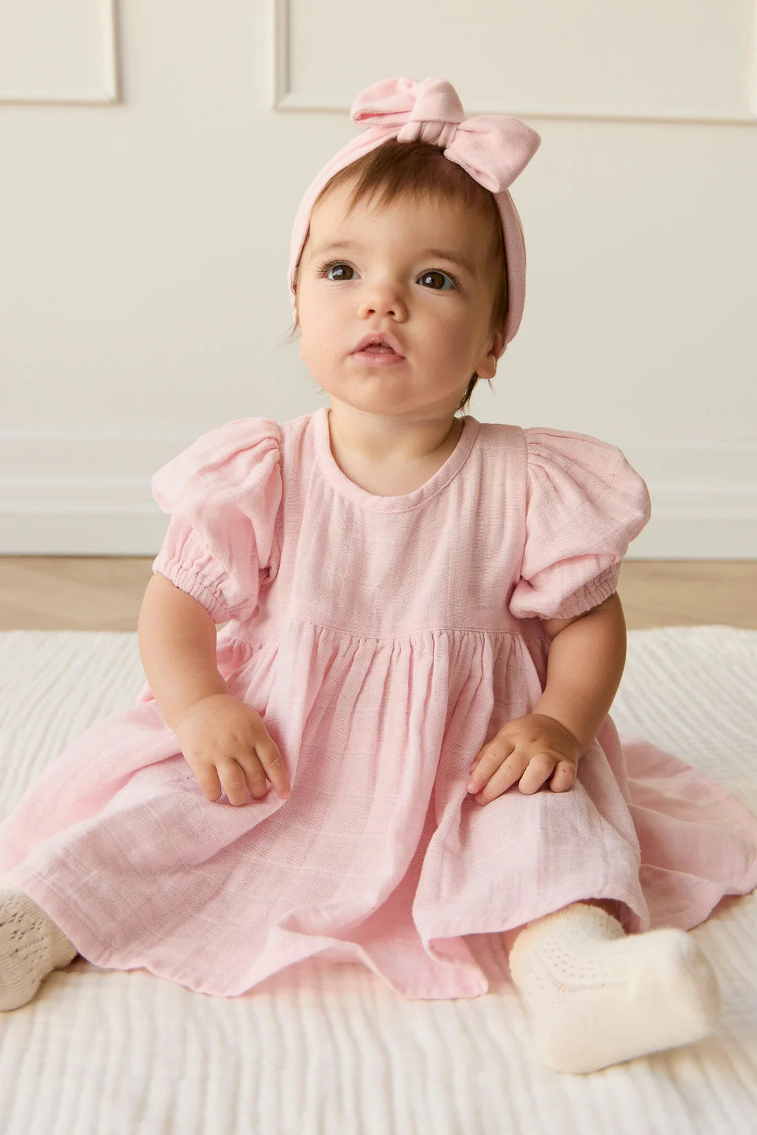 Organic Cotton Muslin Elodie Top | Poppy