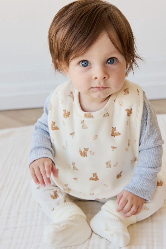 Organic Cotton Bib | Forest Friends