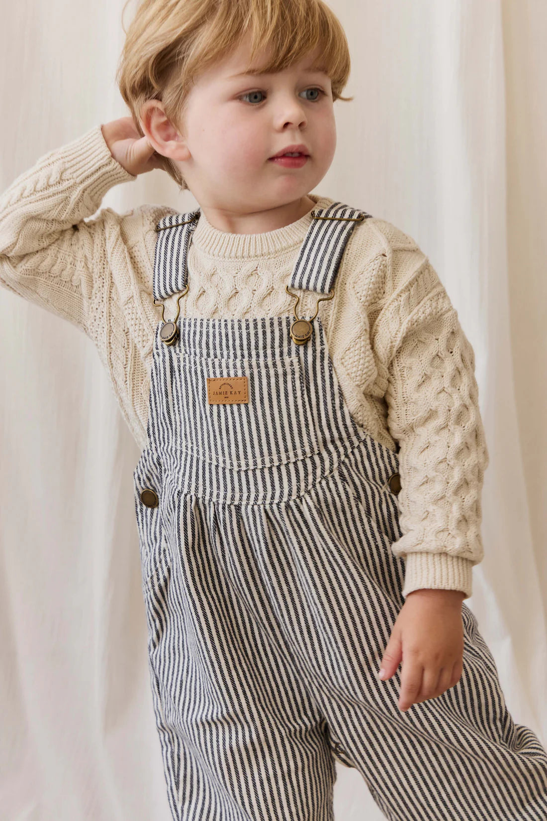 Cecil Overall | Sailor Stripe Eclipse/Cloud