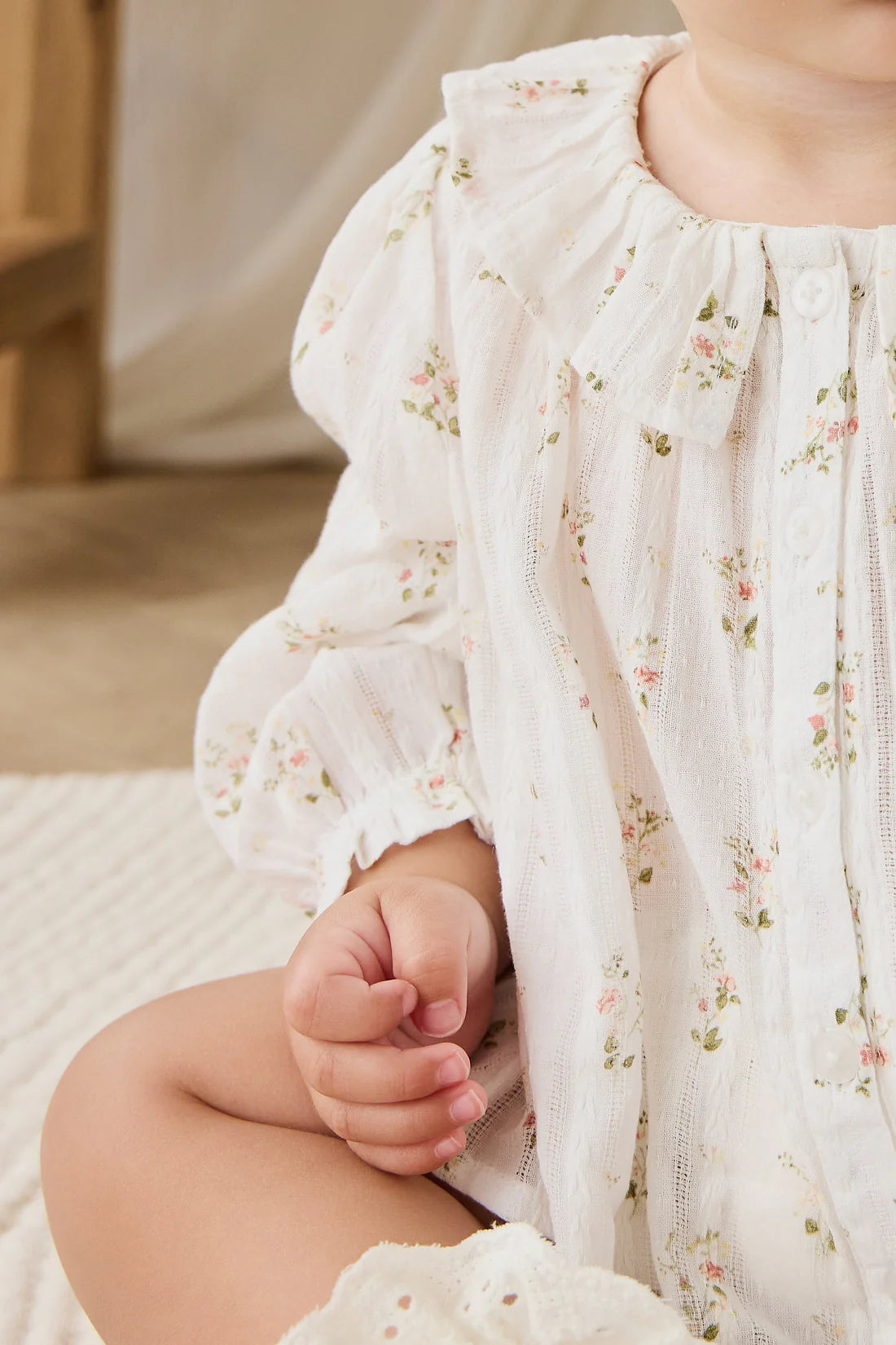 Organic Cotton Brynlee Top | Josepha Egret