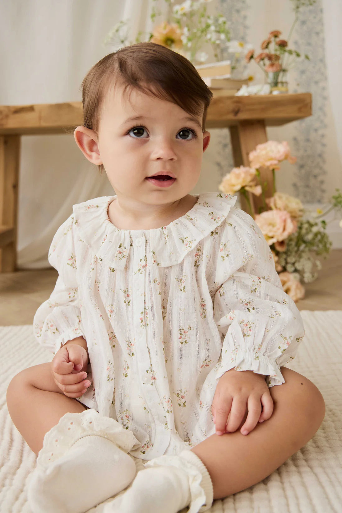 Organic Cotton Brynlee Top | Josepha Egret