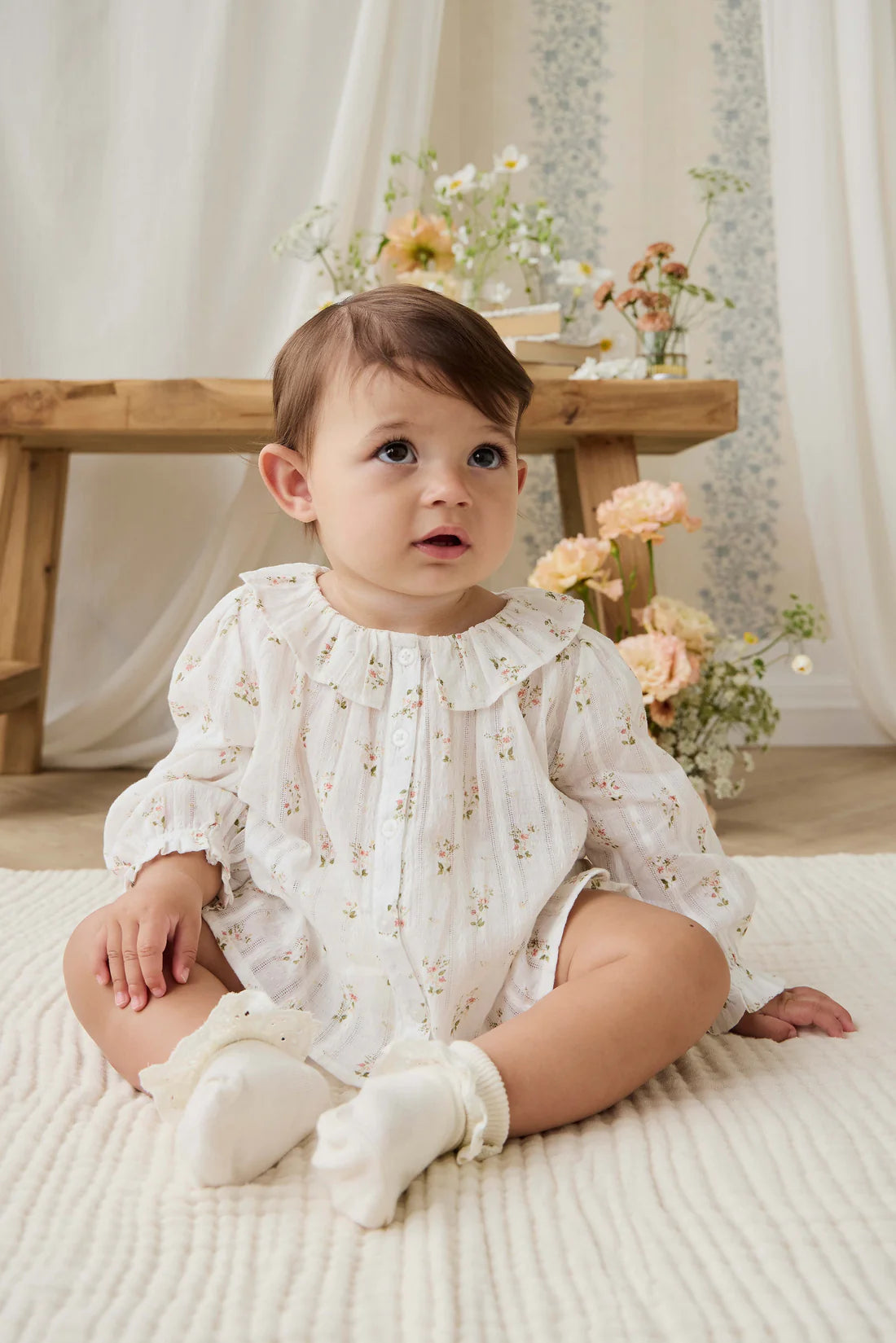Organic Cotton Brynlee Top | Josepha Egret