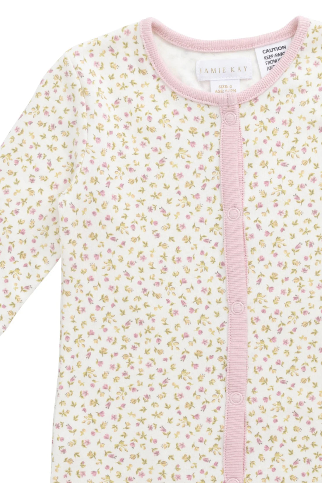 Organic Cotton Maple Onepiece | Pippa Pink