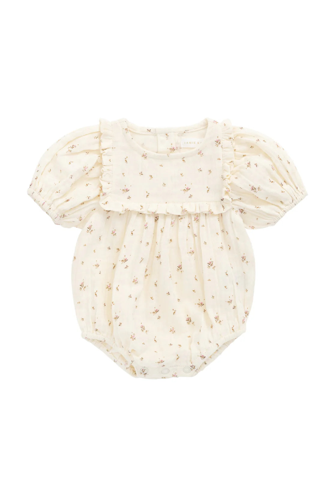Organic Cotton Muslin Odette Playsuit | Dina Antique