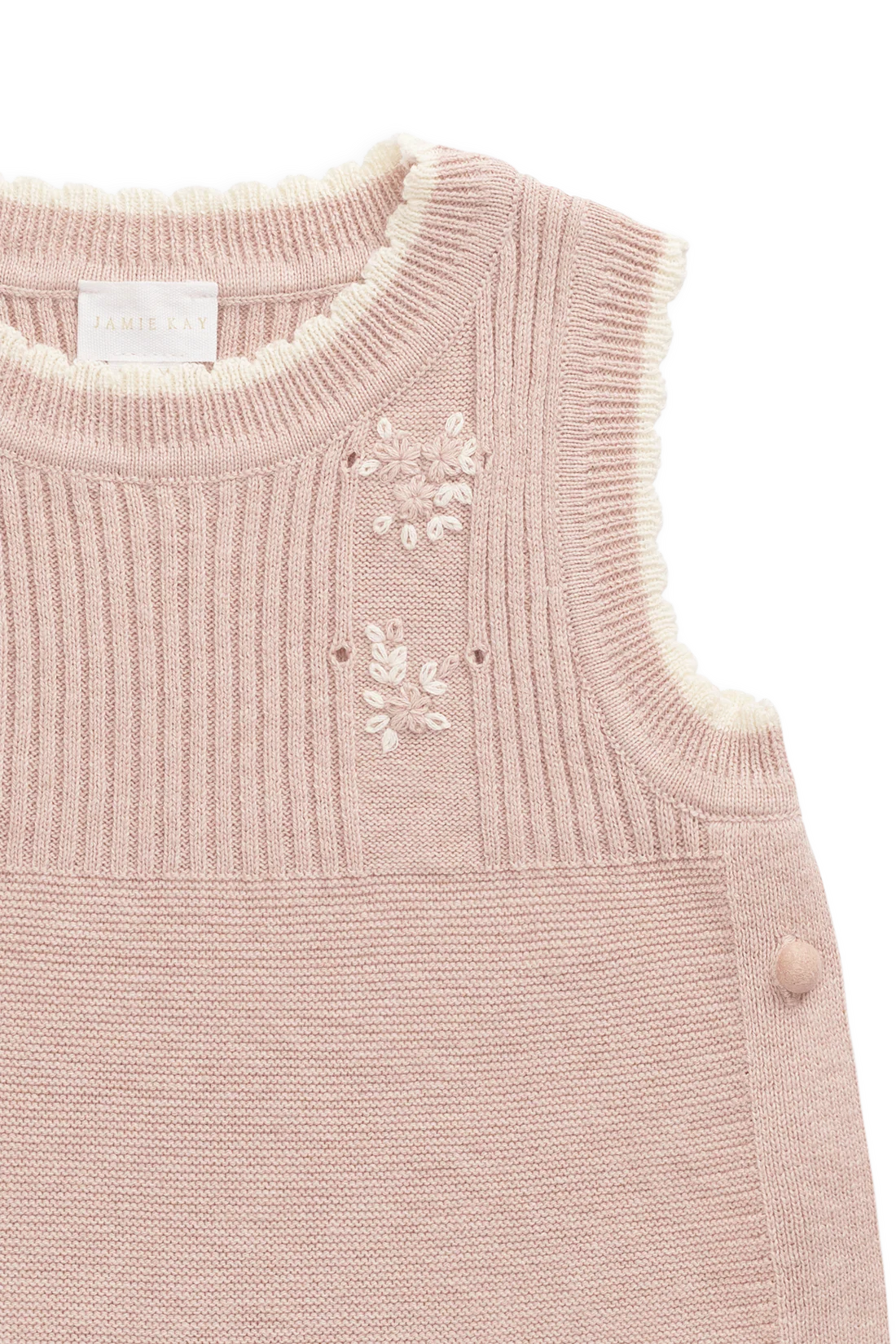 Abbie Knitted Top | Sweetpea Marle Abbie Flower