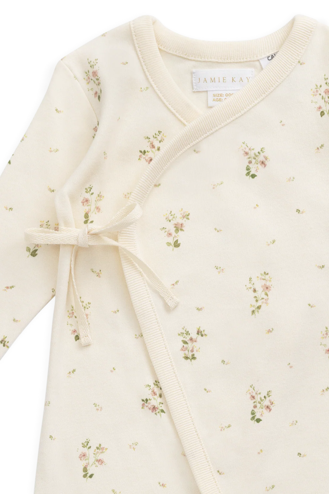 Organic Cotton Estelle Onepiece | Josepha Egret Small